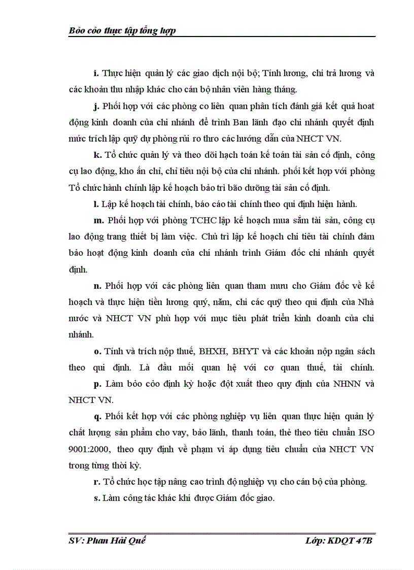 image for page Thực tập tổng hợp tại Ngân hàng công thương Việt Nam và chi nhánh Ba Đình