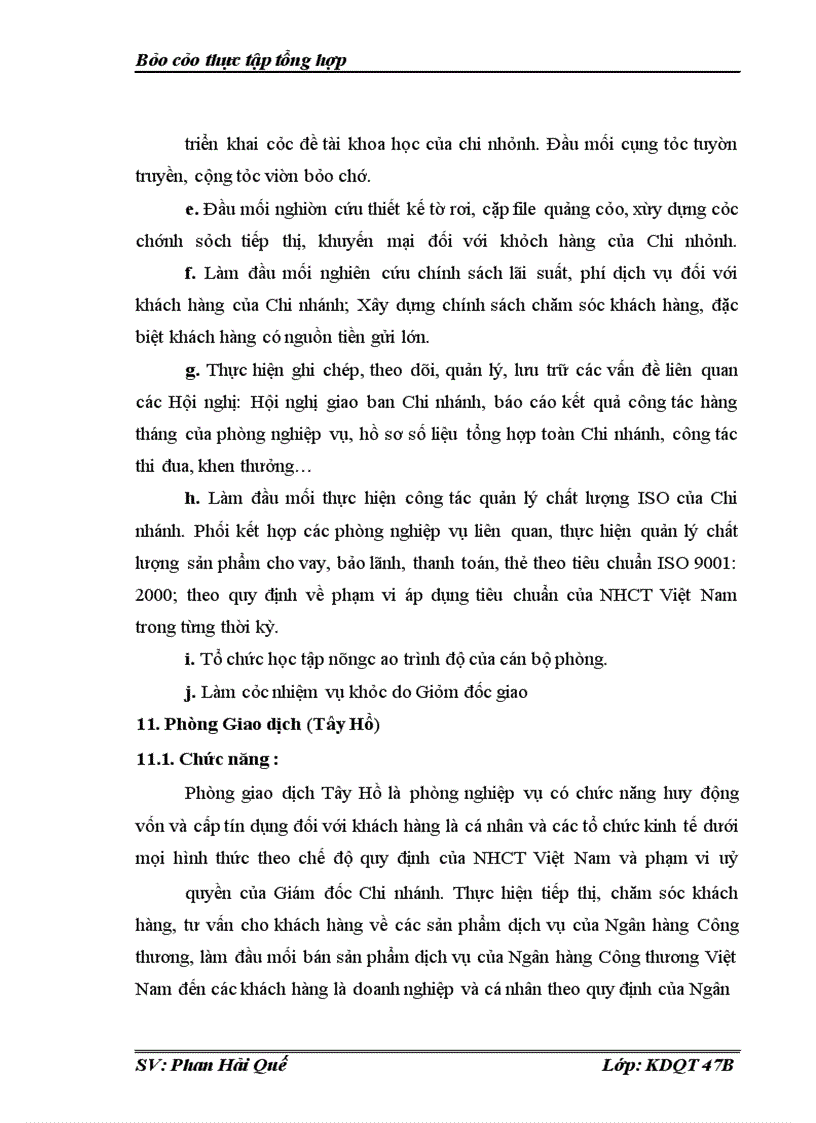 image for page Thực tập tổng hợp tại Ngân hàng công thương Việt Nam và chi nhánh Ba Đình