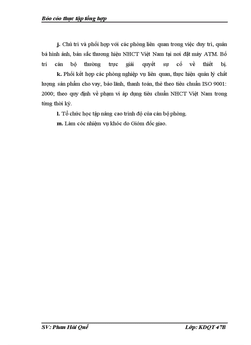 image for page Thực tập tổng hợp tại Ngân hàng công thương Việt Nam và chi nhánh Ba Đình