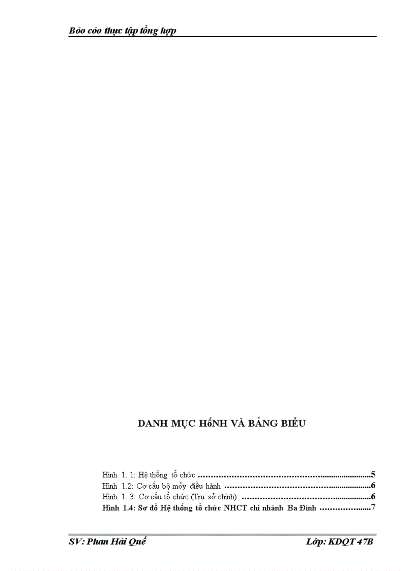 image for page Thực tập tổng hợp tại Ngân hàng công thương Việt Nam và chi nhánh Ba Đình