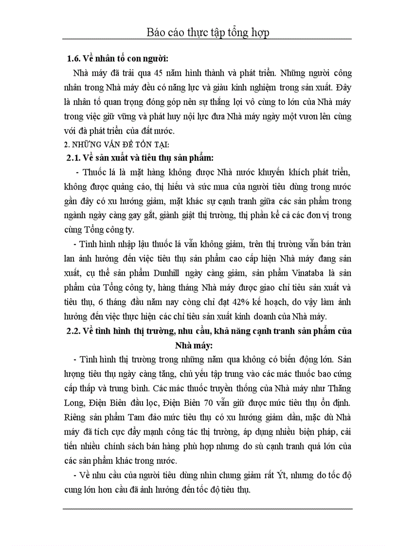 image for page Thực tập tổng hợp Nhà máy thuốc lá Thăng Long