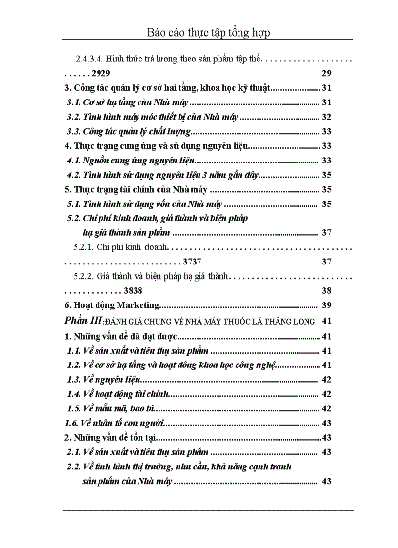 image for page Thực tập tổng hợp Nhà máy thuốc lá Thăng Long