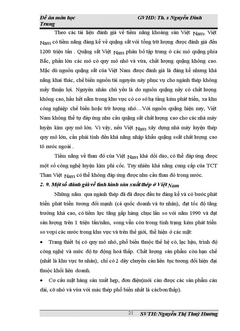 image for page Thực trạng phát triển ngành công nghiệp thép ở Việt Nam