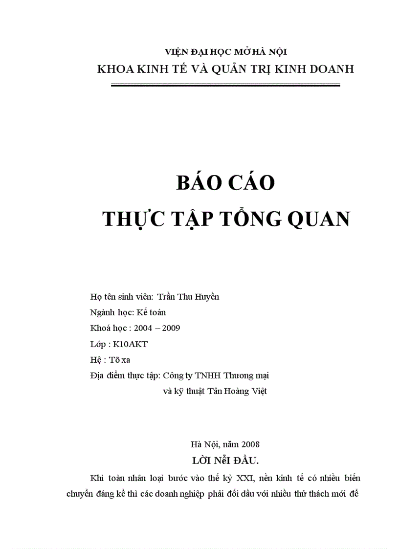 image for page Công ty TNHH thương mại và kỹ thuật Tân Hoàng Việt