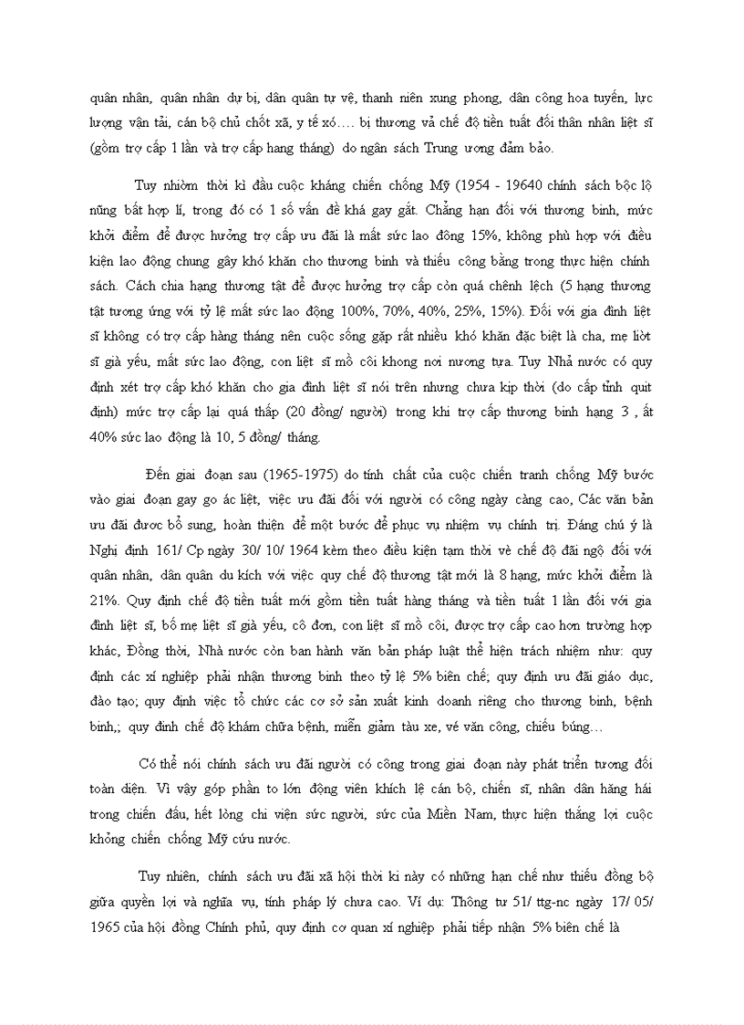 image for page Ưu đãi xã hội Việt Nam qua các thời kỳ