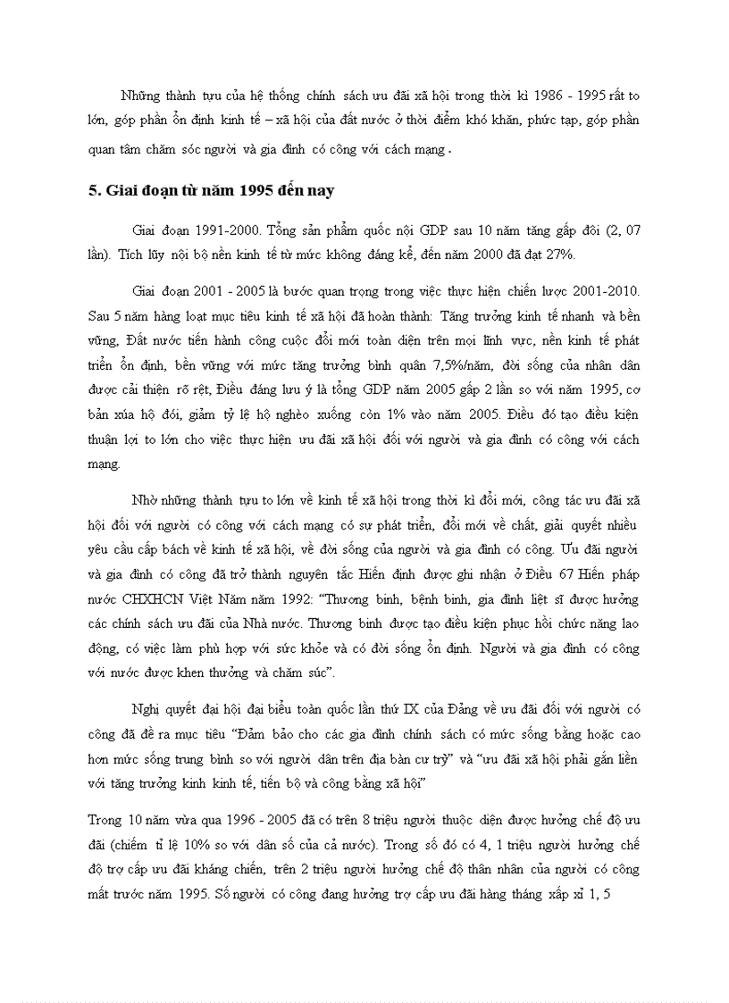 image for page Ưu đãi xã hội Việt Nam qua các thời kỳ