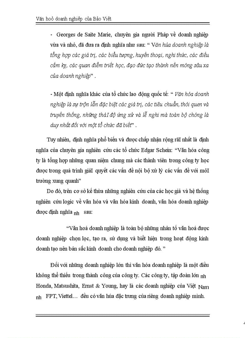 image for page Văn hoá doanh nghiệp của Bảo Việt