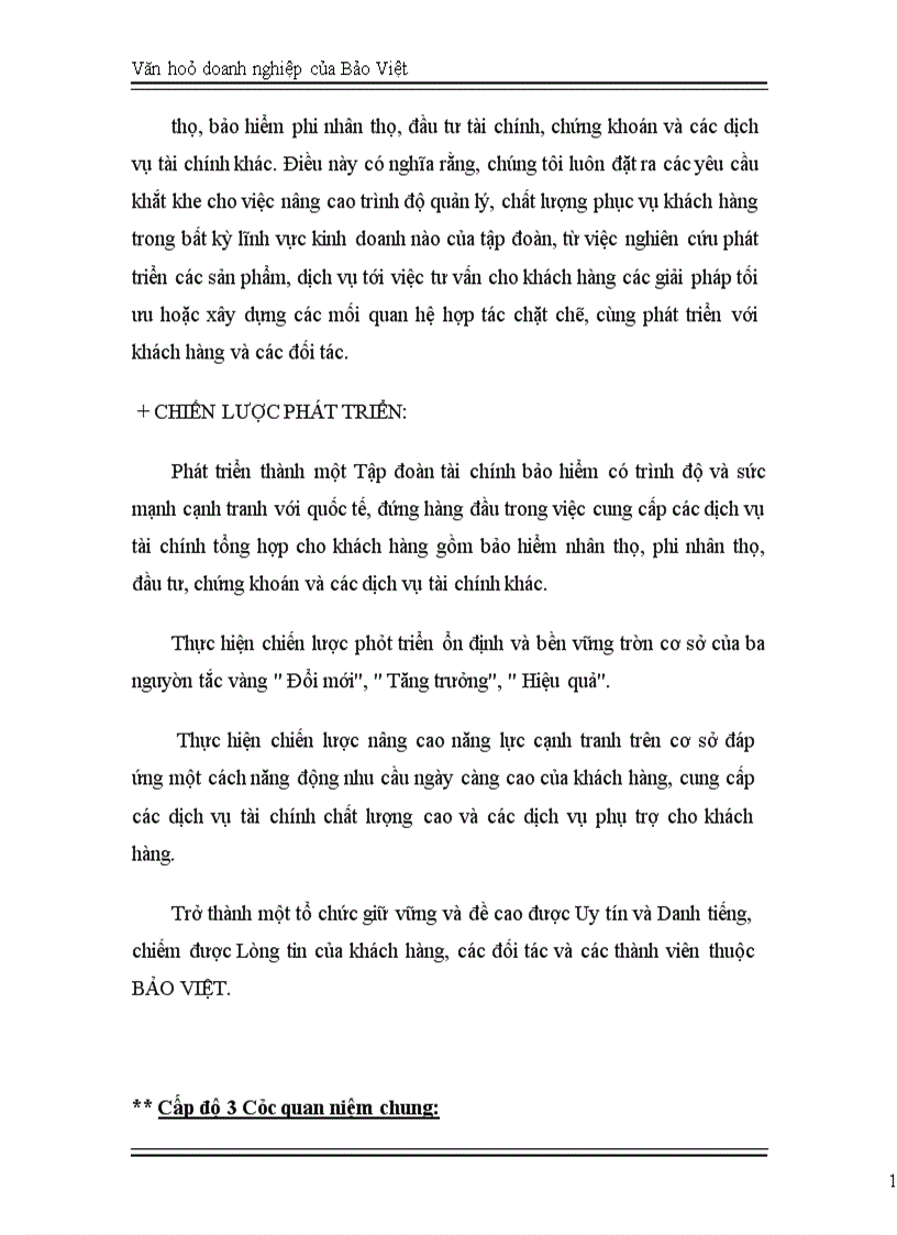 image for page Văn hoá doanh nghiệp của Bảo Việt