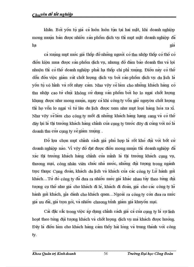 image for page Thực trạng và một số giải pháp thu hút khách du lịch Nội địa tại công ty Du lịch Công đoàn Việt Nam