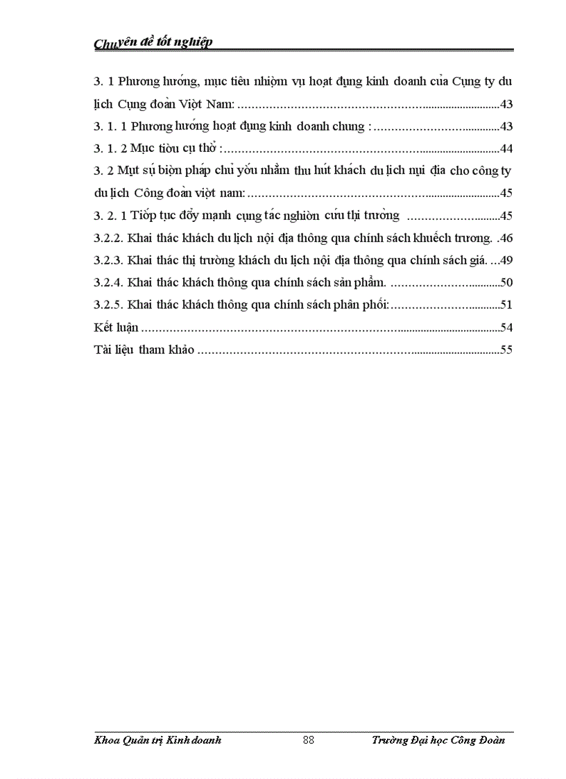 image for page Thực trạng và một số giải pháp thu hút khách du lịch Nội địa tại công ty Du lịch Công đoàn Việt Nam
