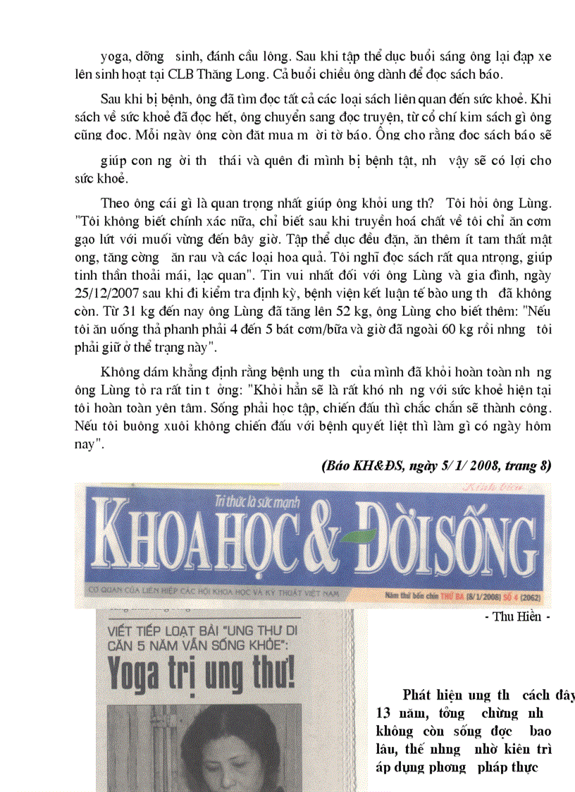 image for page Ung thư có thể chữa khỏi hoàn toàn