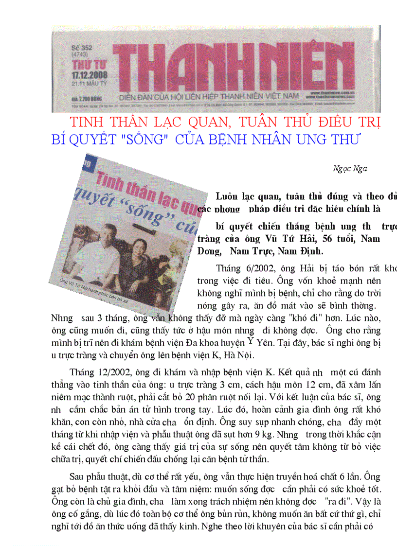 image for page Ung thư có thể chữa khỏi hoàn toàn