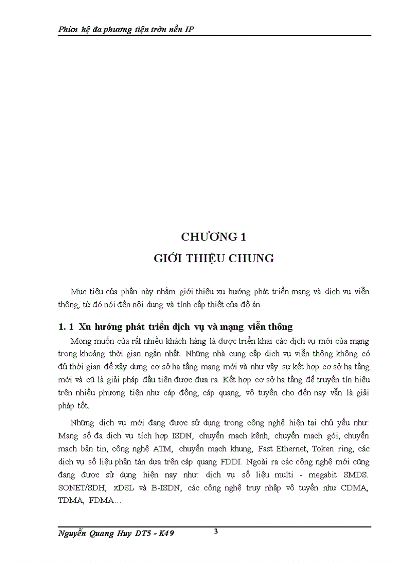 image for page Phân hệ đa phương tiện trên nền IP