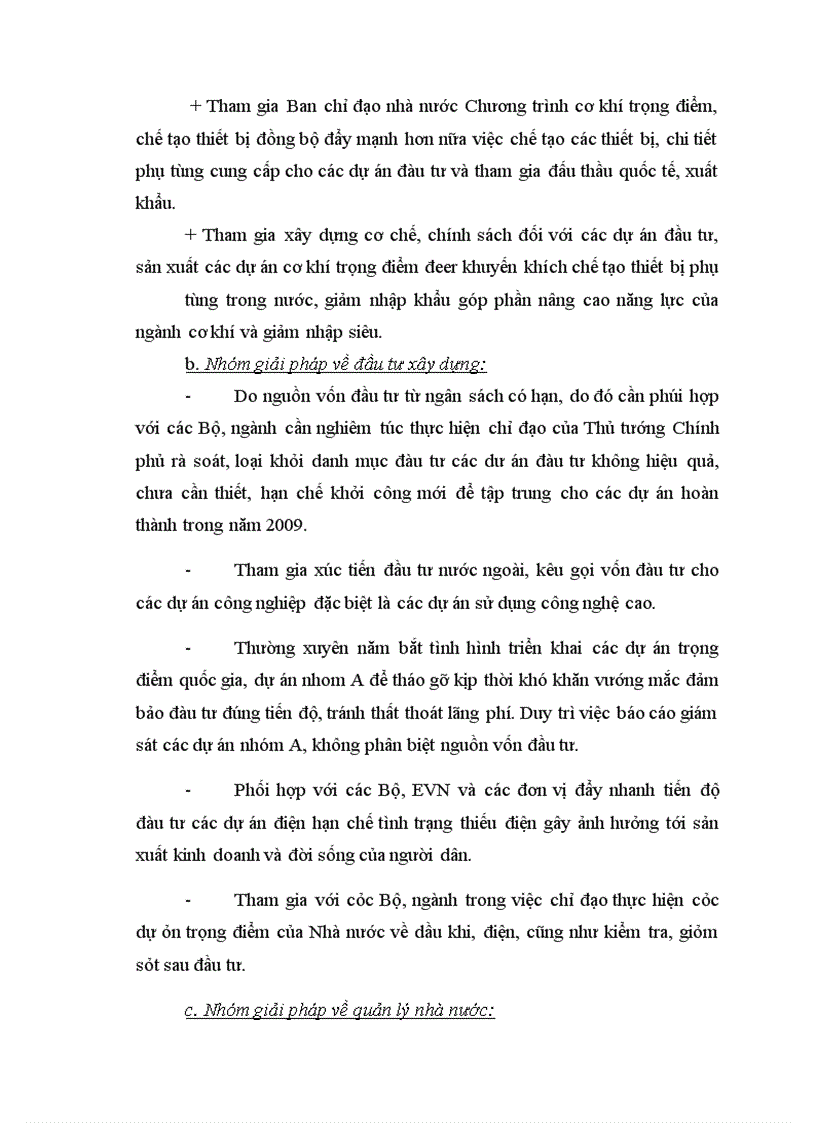 image for page Hoạt động của Vu kinh te Cong nghiep