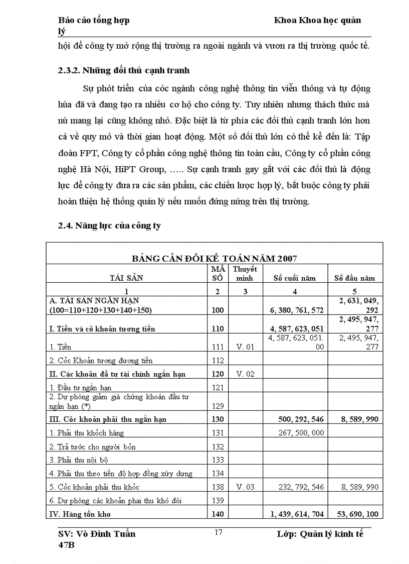 image for page Báo cáo thực tập tại Công ty TNHH công nghệ thông tin và tự động hóa