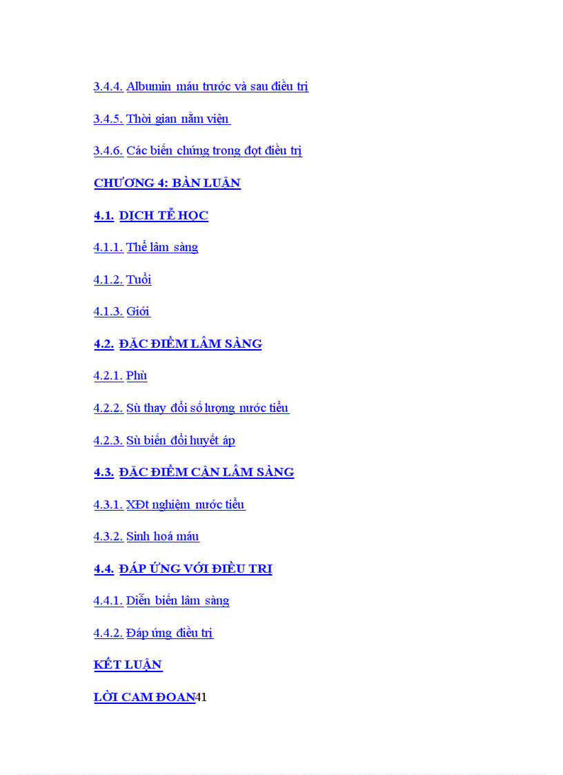 image for page Nghiên cứu đặc điểm lâm sàng, cận lâm sàng và diễn biến theo đợt điều trị của hội chứng thận hư tiên phát ở trẻ em tại khoa nhi bệnh viện Bạch Mai trong 3 năm từ 2007 đến 2009