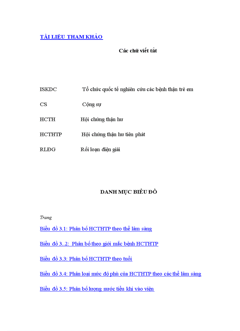 image for page Nghiên cứu đặc điểm lâm sàng, cận lâm sàng và diễn biến theo đợt điều trị của hội chứng thận hư tiên phát ở trẻ em tại khoa nhi bệnh viện Bạch Mai trong 3 năm từ 2007 đến 2009