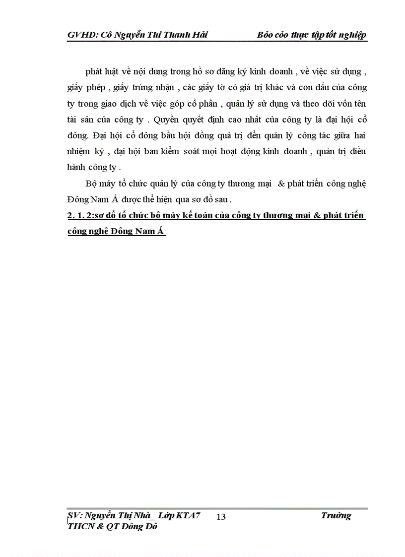 image for page Thực trạng kế toán NVL CCDC tại công ty thương mại & phát triển công nghệ Đông Nam Á