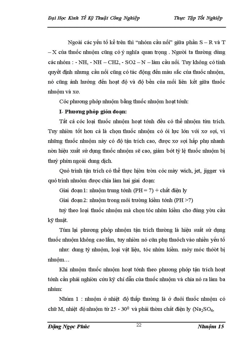 image for page Báo cáo thực tập tại Tổng công ty dệt may Hà Nội