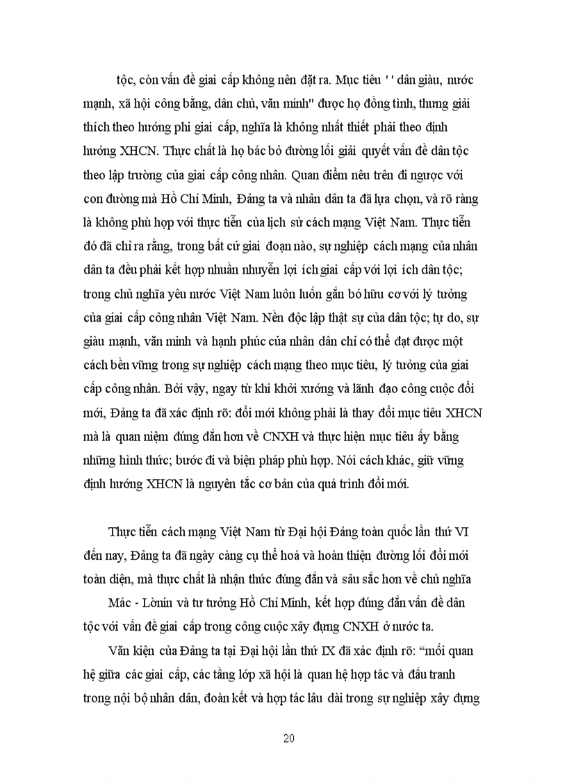 image for page Biện chứng vấn đề dân tộc và giai cấp trong tư tưởng Hồ Chí Minh