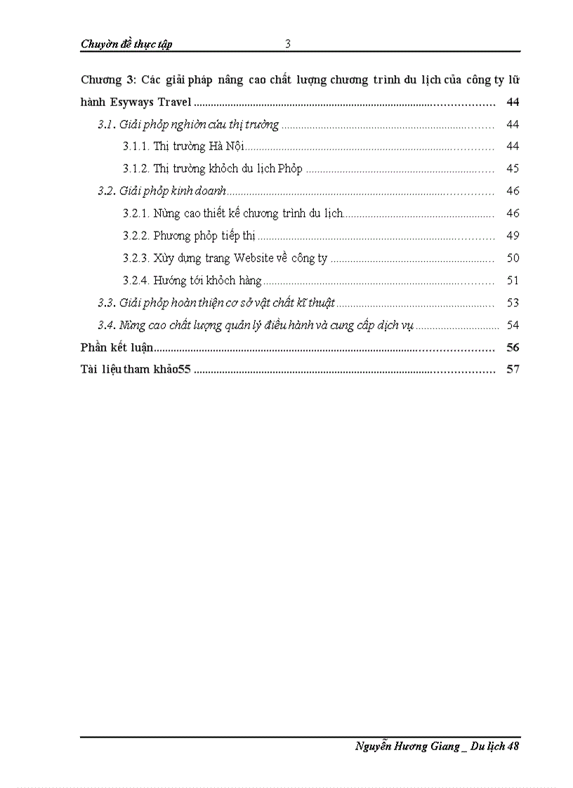 image for page Thực trạng và các giải pháp nhằm nâng cao chất lượng dịch vụ chương trình du lịch tại Công ty thương mại và dịch vụ du lịch Thiên Hà Esy – Esyways Travel