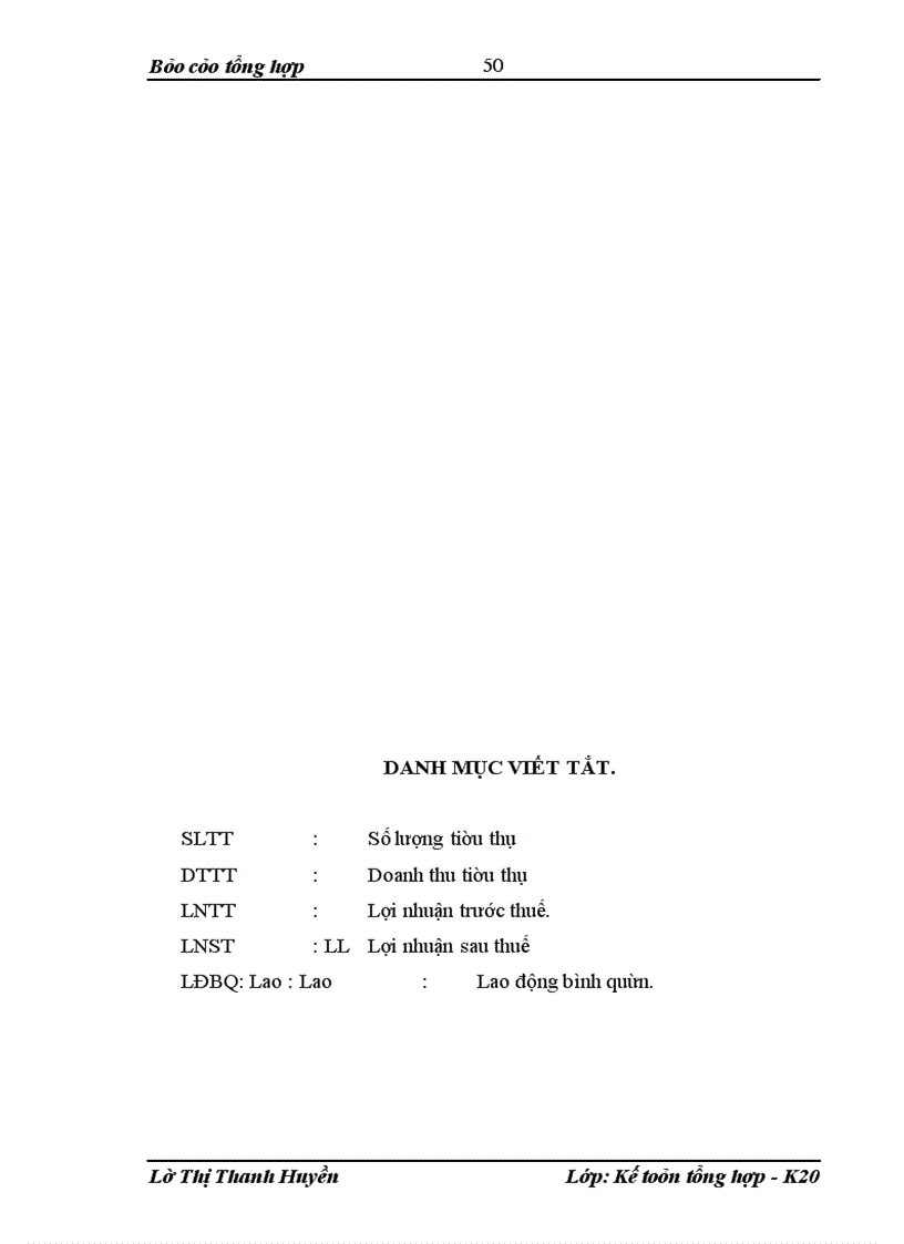 image for page Một số đánh giá về hình thức tổ chức hạch toán kế toán tại công ty cổ phần bia SÀI GÒN - NGHỆ AN