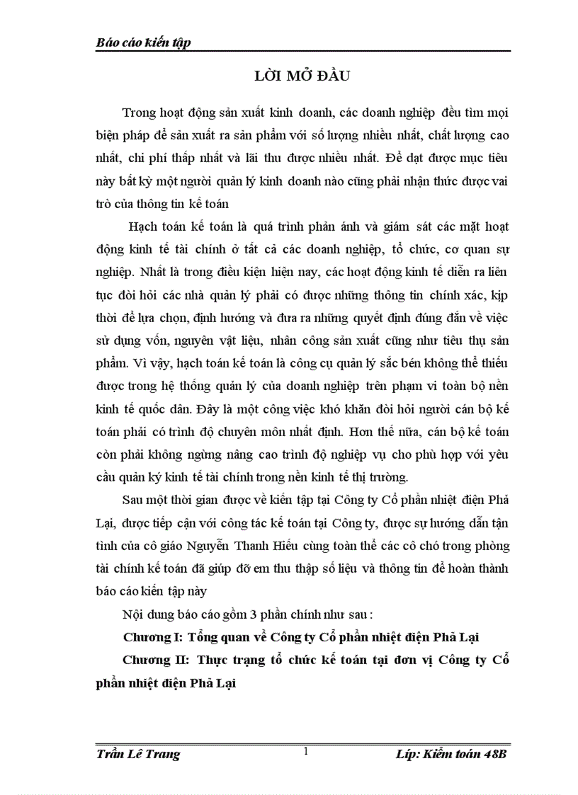 image for page Báo cáo tổng hợp tại đơn vị Công ty Cổ phần nhiệt điện Phả Lại