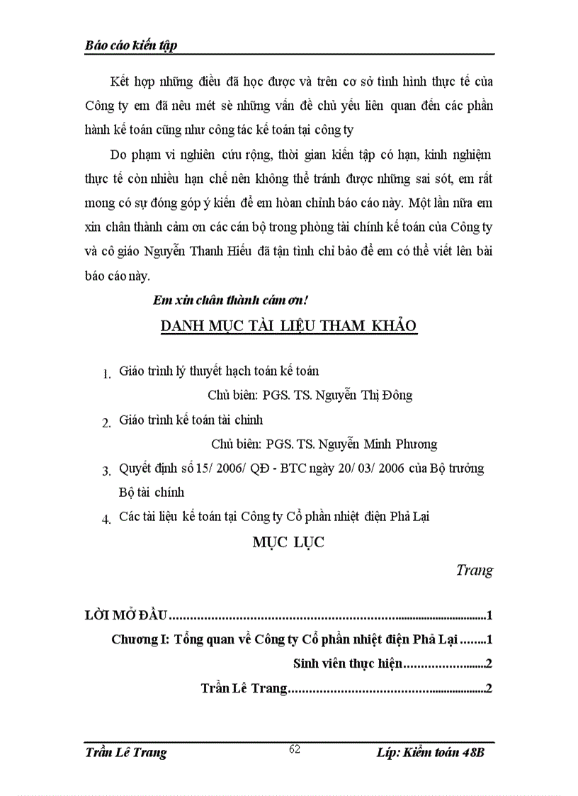 image for page Báo cáo tổng hợp tại đơn vị Công ty Cổ phần nhiệt điện Phả Lại