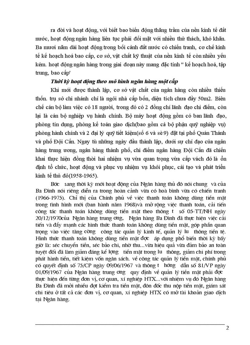 image for page Phương hướng mục tiêu phân đấu năm 2004 về chi nhánh Ngân hàng công thương Ba Đình
