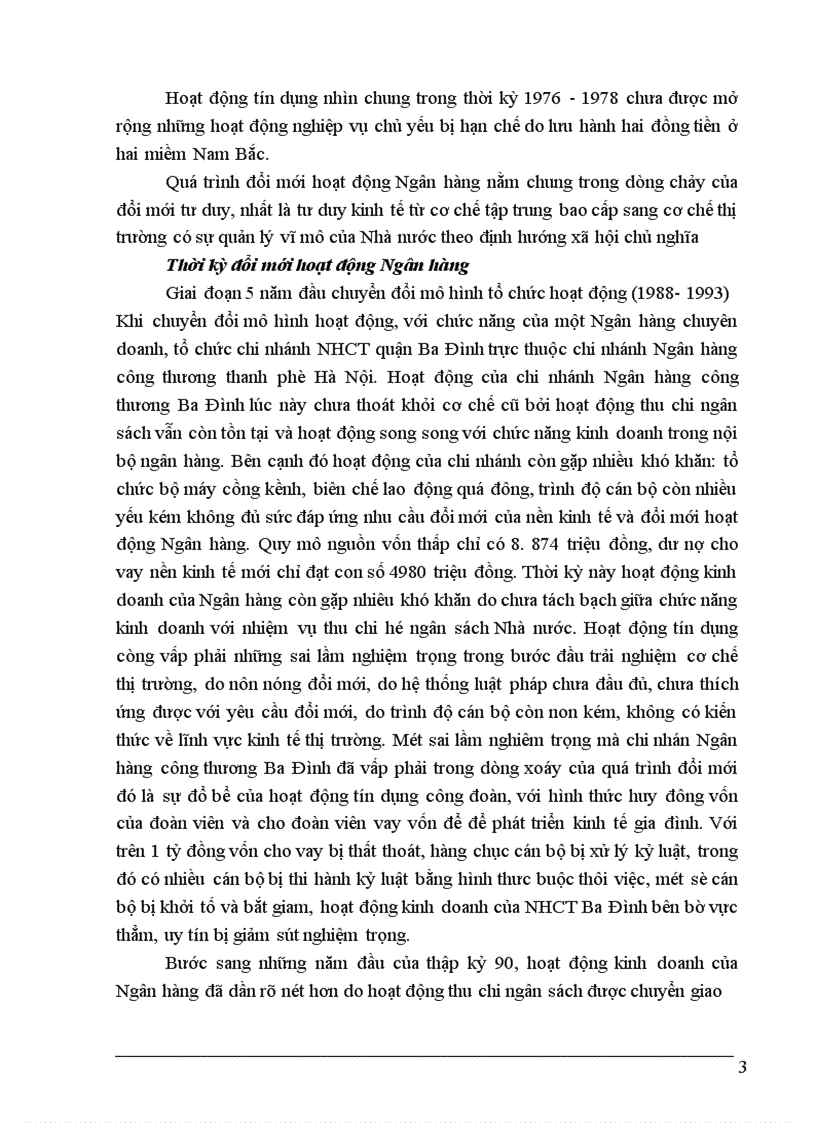 image for page Phương hướng mục tiêu phân đấu năm 2004 về chi nhánh Ngân hàng công thương Ba Đình