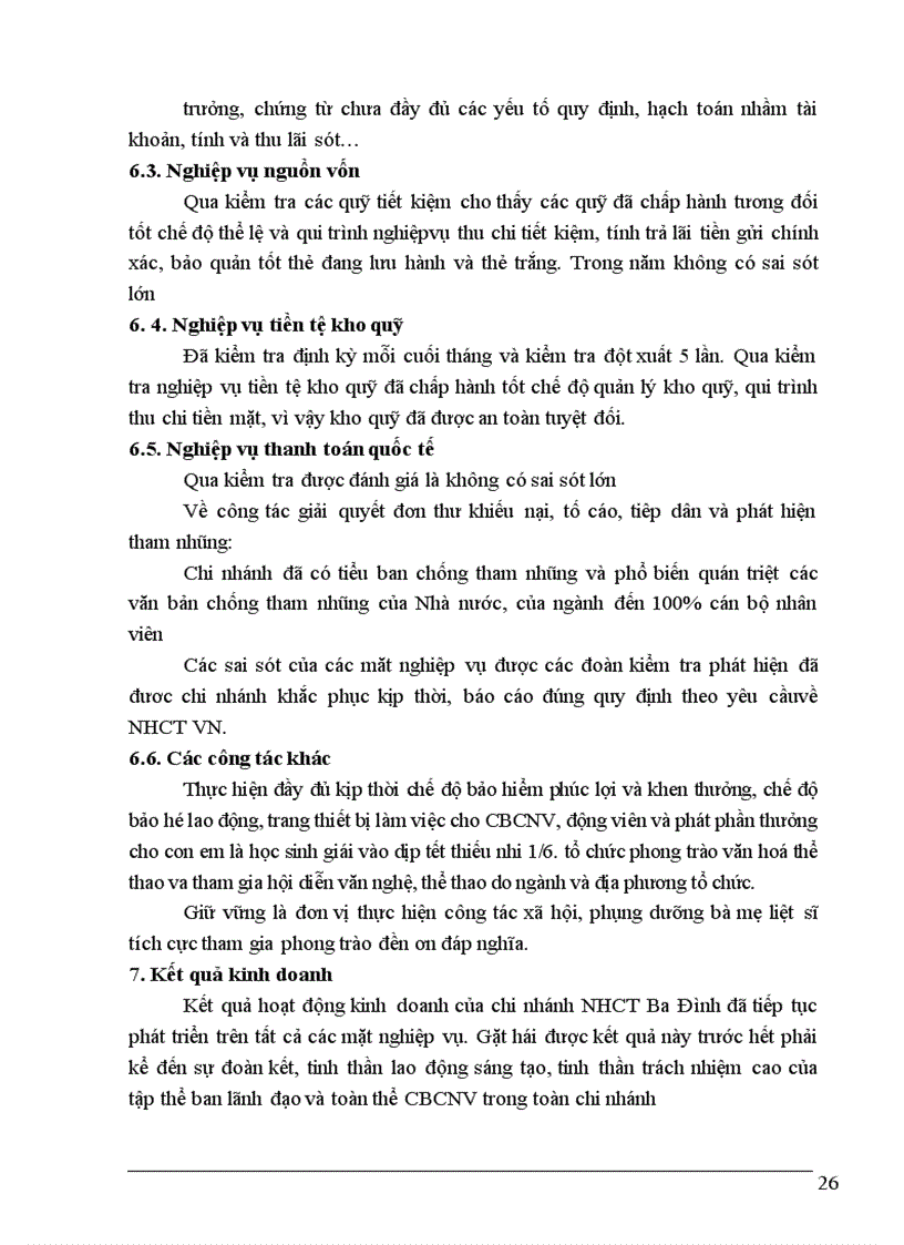 image for page Phương hướng mục tiêu phân đấu năm 2004 về chi nhánh Ngân hàng công thương Ba Đình
