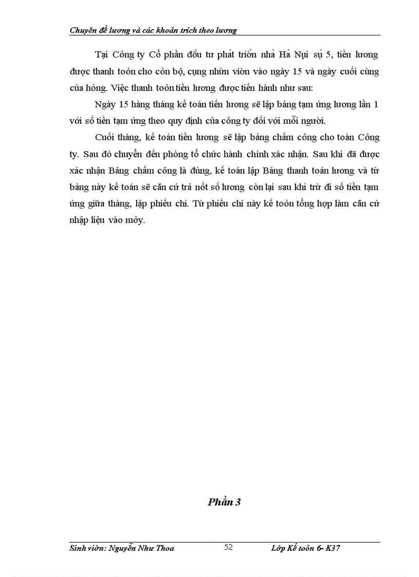 image for page Chuyên đề kế toán tiền lương và các khoản trích theo lương