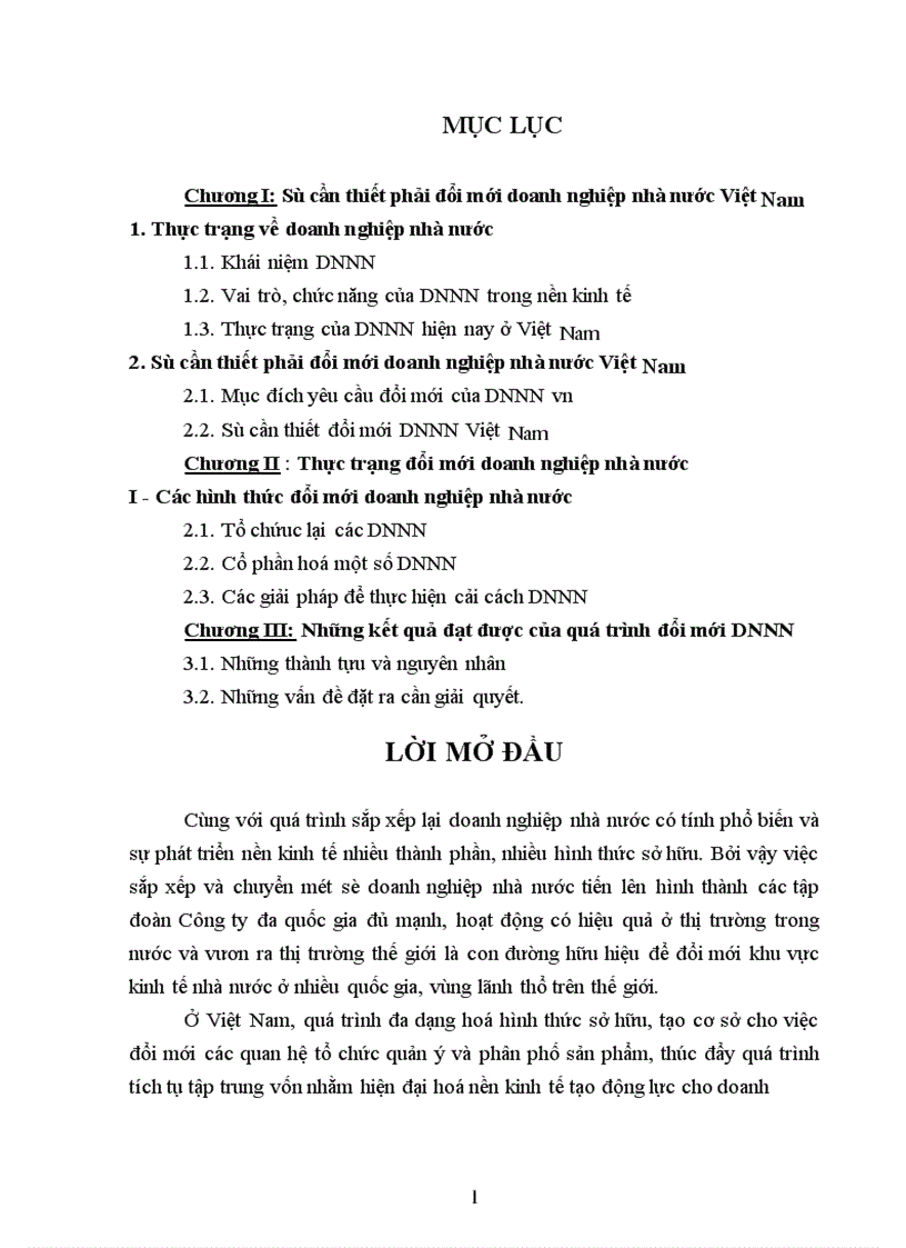 image for page Sự đổi mới doanh nghiệp Nhà nước Việt Nam trong nền kinh tế