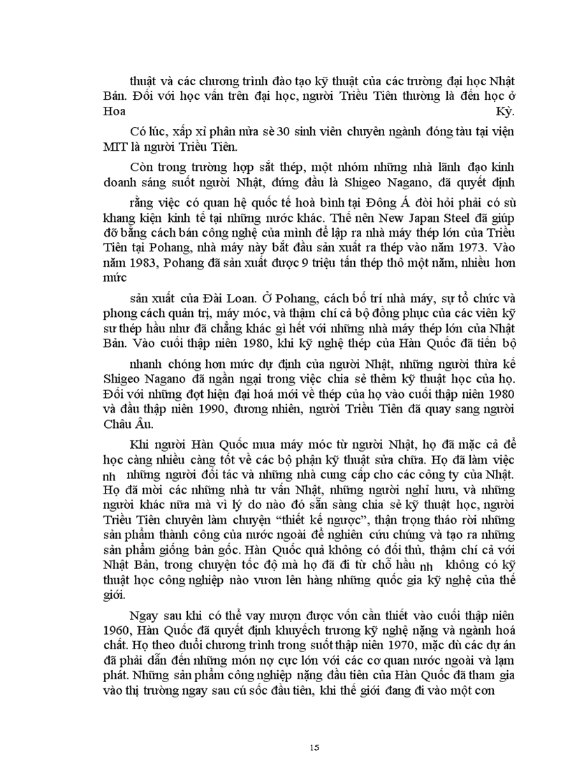 image for page Một vài đặc điểm so sánh với sự phát triển kinh tế ở Việt nam