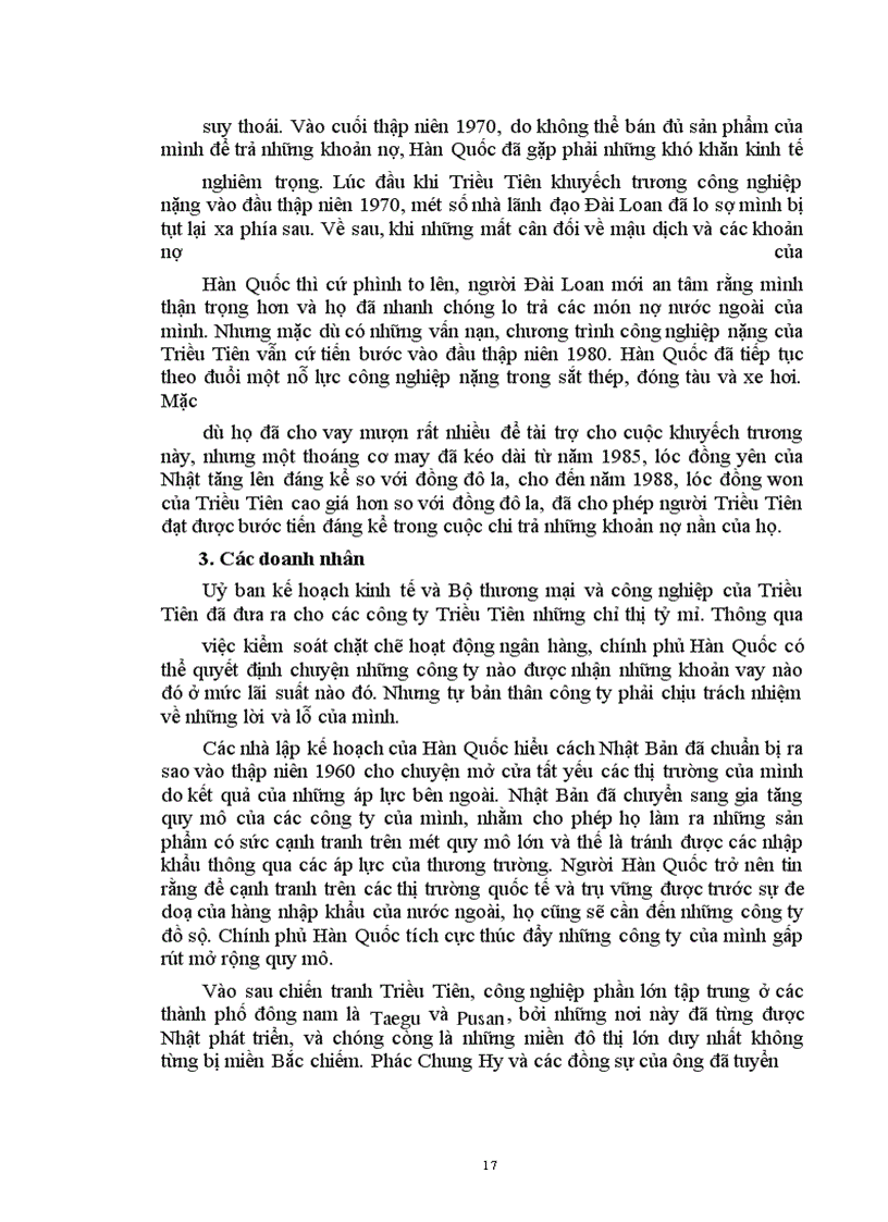 image for page Một vài đặc điểm so sánh với sự phát triển kinh tế ở Việt nam