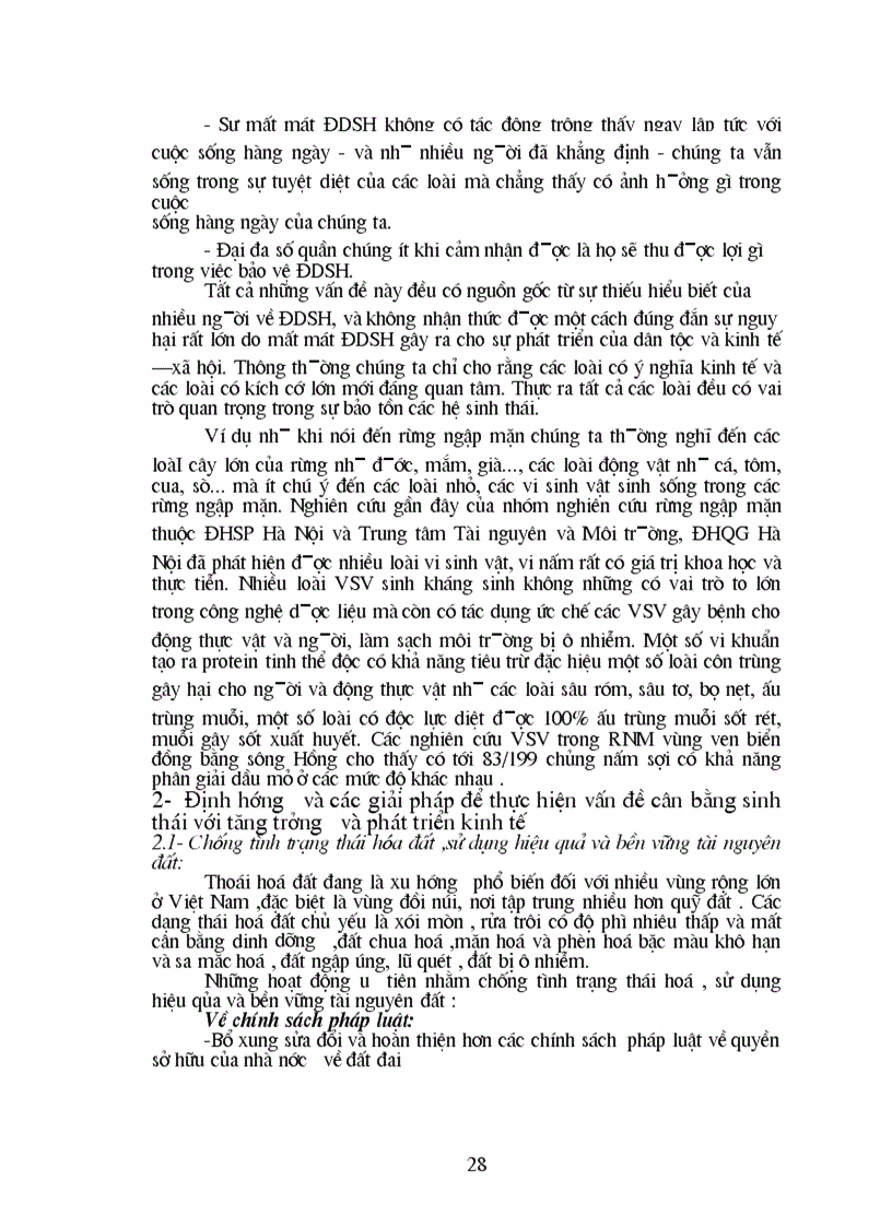 image for page Nghiên cứu vấn đề quan hệ giữa cân bằng sinh thái với tăng trưởng và phát triển kinh tế bền vững ở việt nam