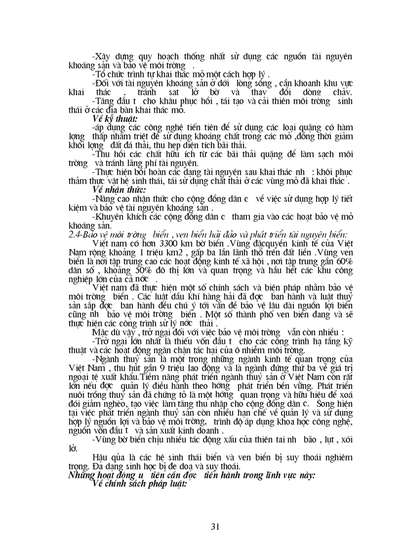 image for page Nghiên cứu vấn đề quan hệ giữa cân bằng sinh thái với tăng trưởng và phát triển kinh tế bền vững ở việt nam