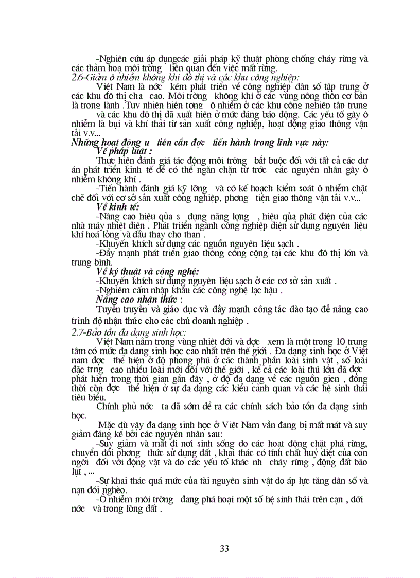 image for page Nghiên cứu vấn đề quan hệ giữa cân bằng sinh thái với tăng trưởng và phát triển kinh tế bền vững ở việt nam