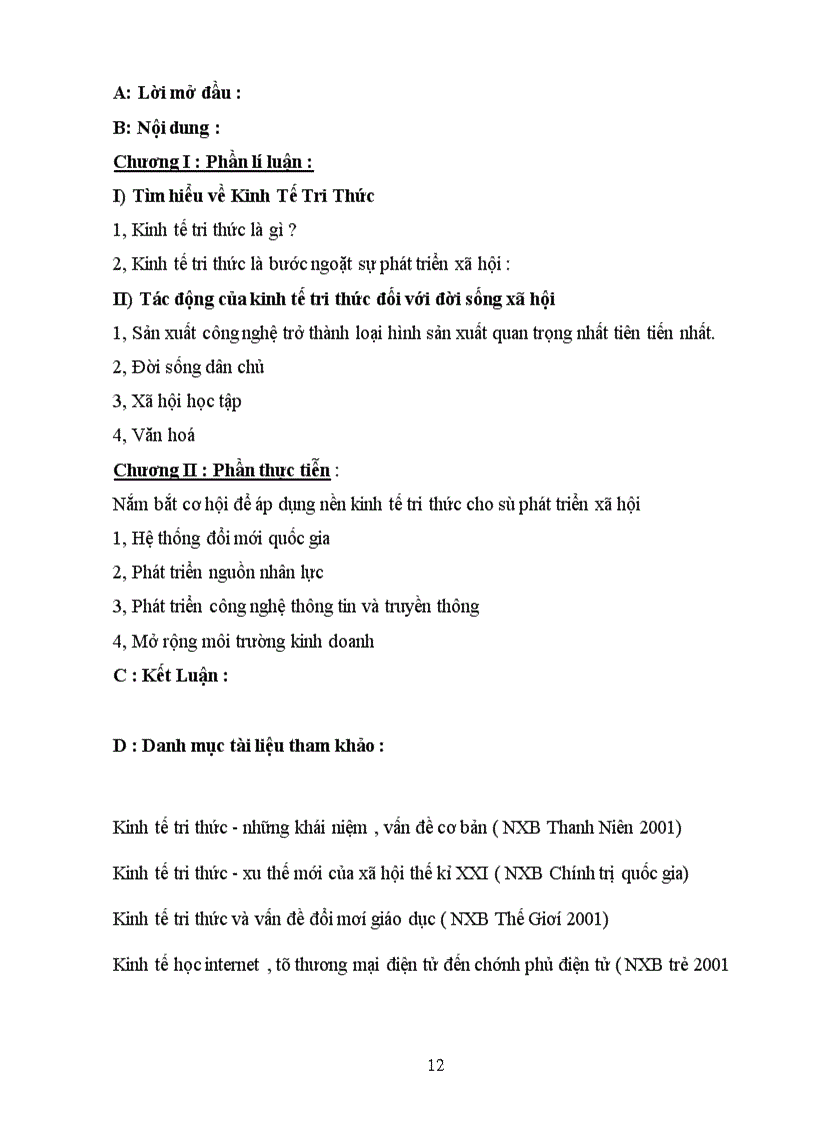 image for page Tìm hiểu về Kinh Tế Tri Thức đối với sự phát triển xã hội