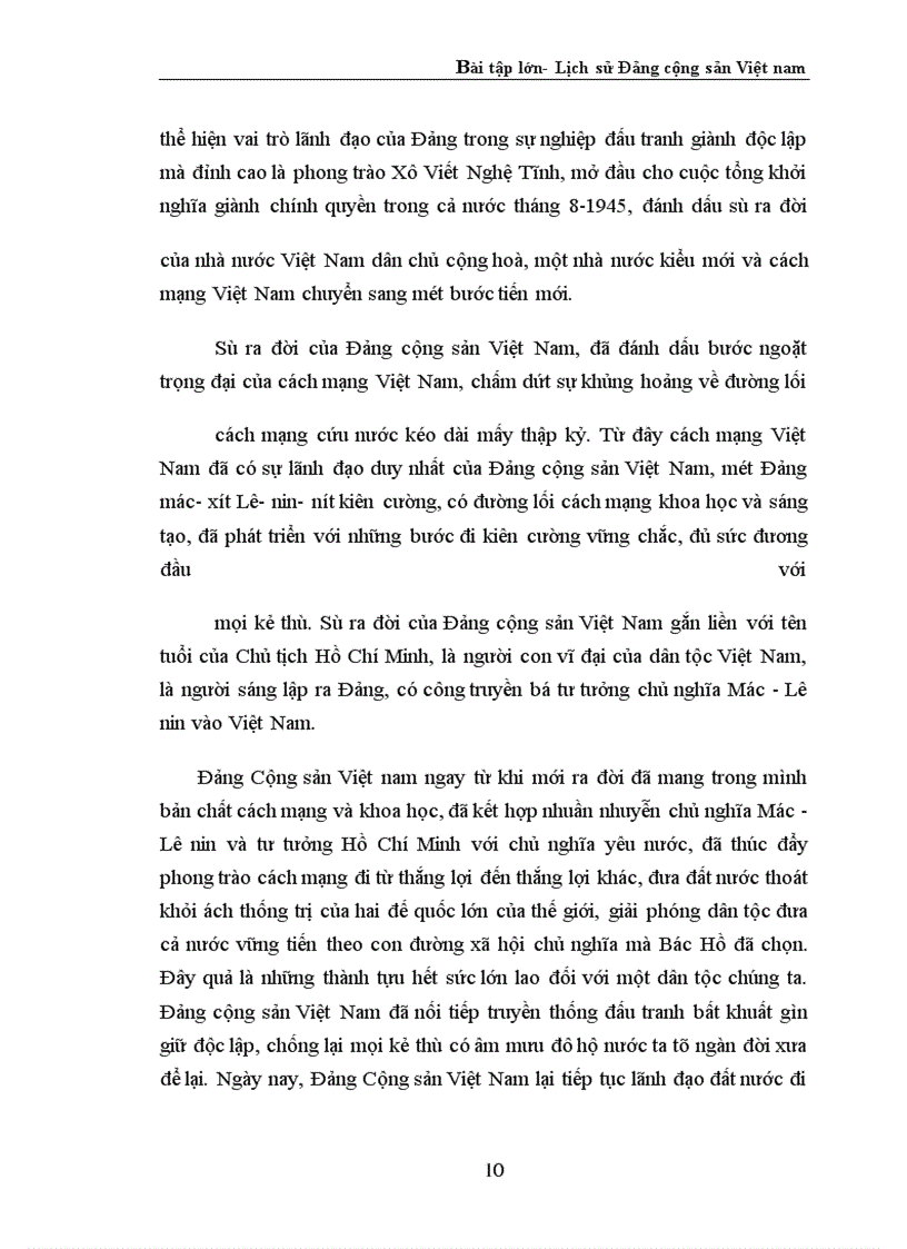 image for page Bằng những sự kiện lịch sử ở đầu thế kỷ XX hãy chứng minh rằng Đảng Cộng Sản Việt Nam là một tất yếu lịch sử