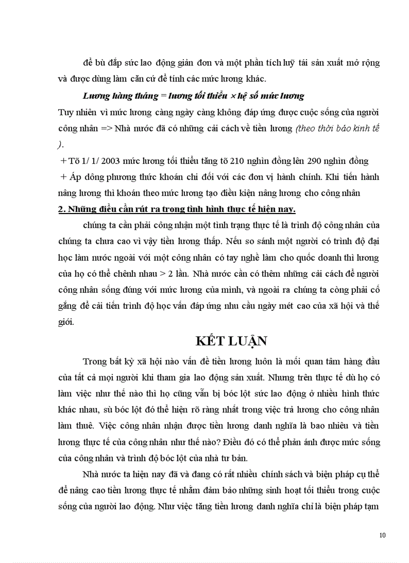 image for page Phân tích hiện tượng tiền lương trong TBCN thương thấp hơn giá trị sức lao động.