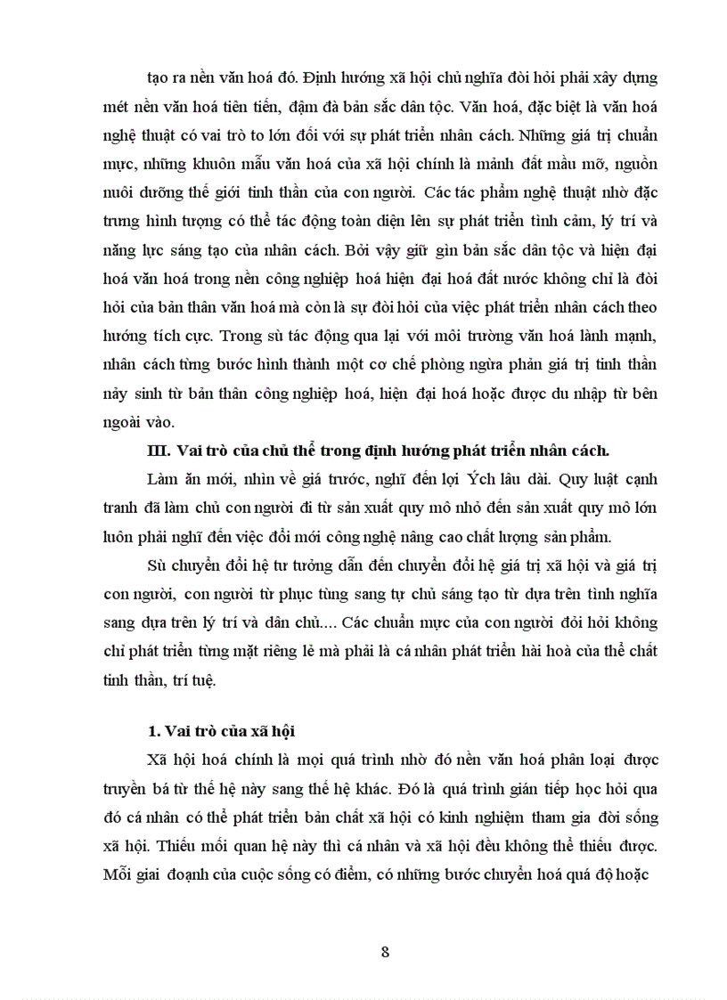 image for page Nhân cách con người trong nền kinh tế thị trường