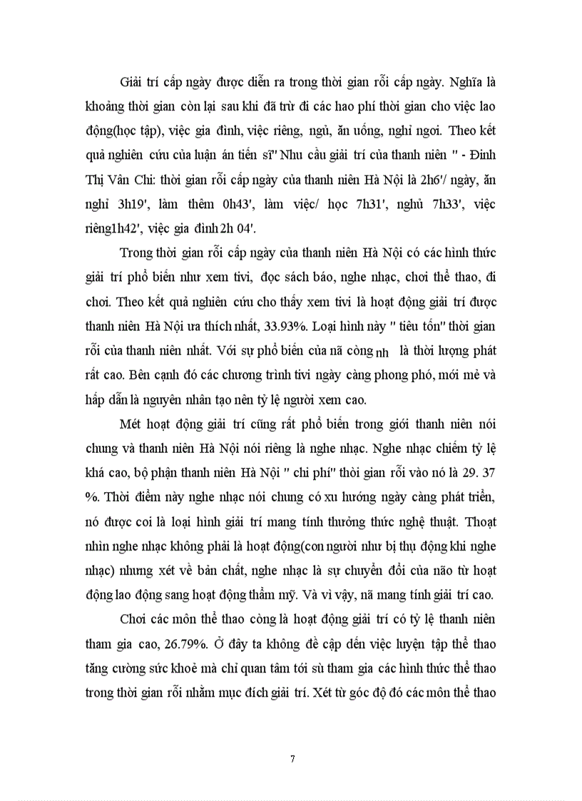 image for page Các loại hình giải trí của thanh niên Hà Nội hiện nay