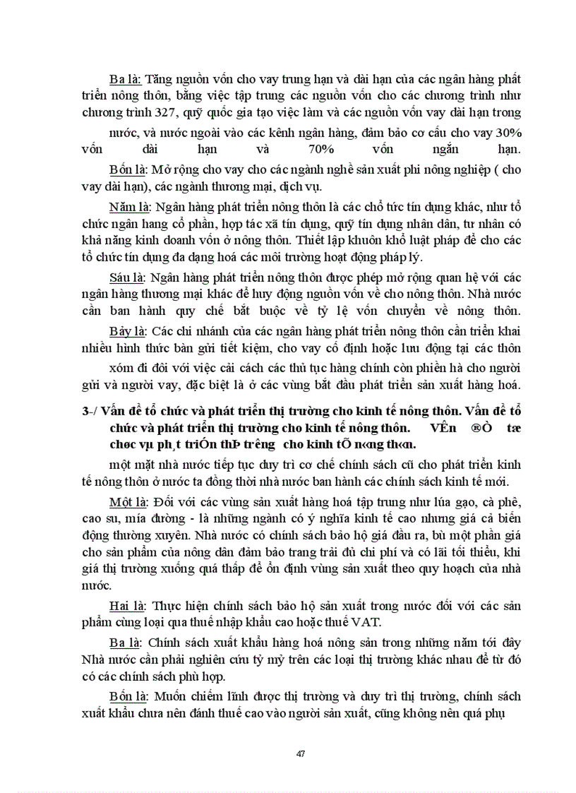 image for page Các chính sách cơ bản của chính phủ để phát triển nông nghiệp- nông thôn Việt nam trong giai đoạn hiện nay