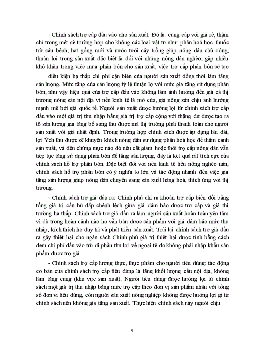 image for page Các chính sách kinh tế phát triển nông nghiệp và nông thôn