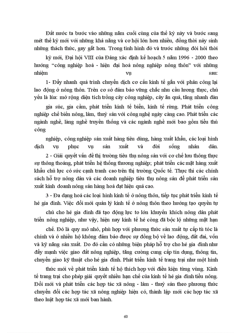 image for page Các chính sách kinh tế phát triển nông nghiệp và nông thôn