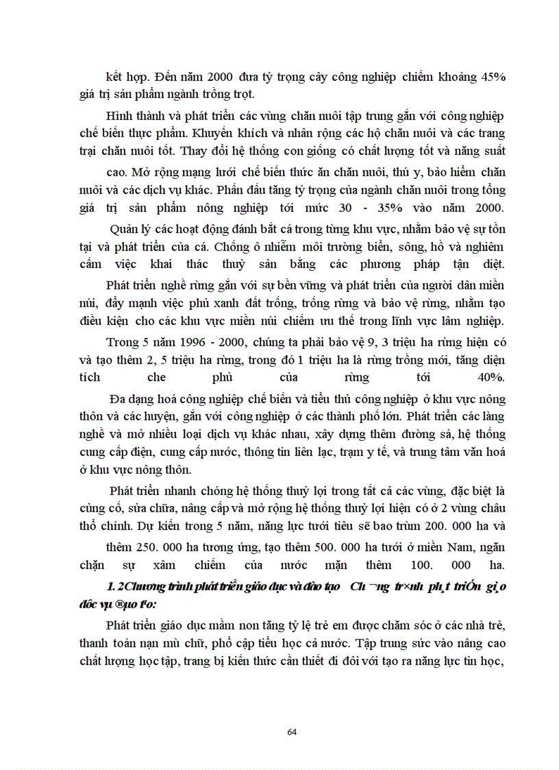 image for page Các chính sách kinh tế phát triển nông nghiệp và nông thôn