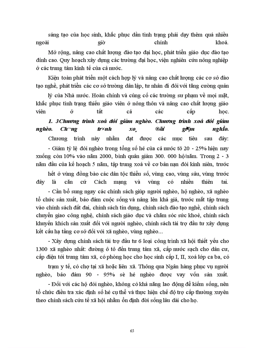 image for page Các chính sách kinh tế phát triển nông nghiệp và nông thôn