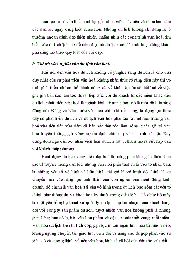 image for page Thực trạng phát triển du lịch văn hoá Thực trạng phát triển du lịch văn hoá