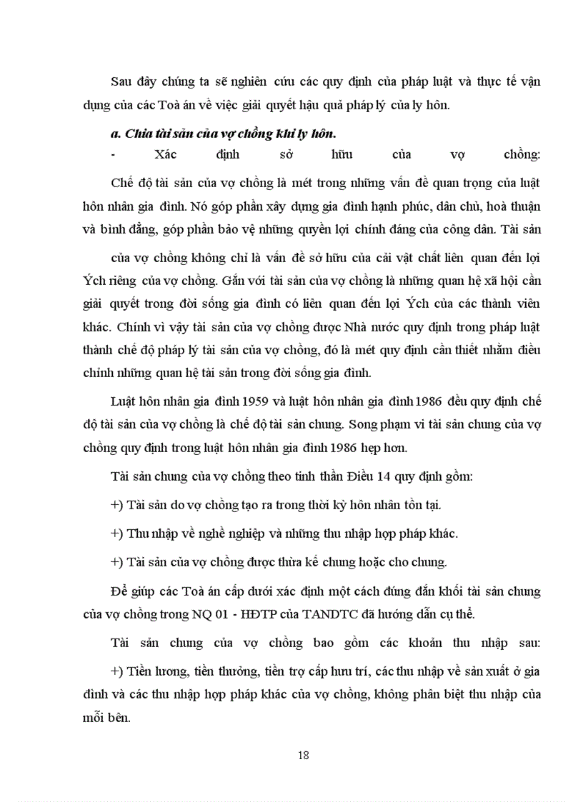 image for page Vấn đề ly hôn và hậu quả pháp lý của nó theo luật hôn nhân gia đình 1986.
